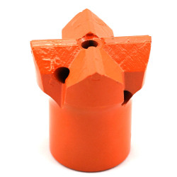 Selbstbohranker Krone R38/76 Kreuz Hartmetall