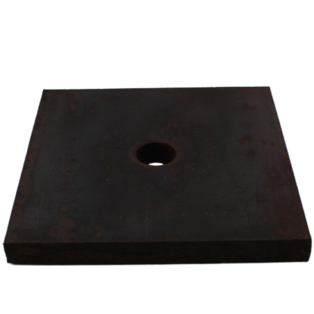 Ankerplatte 200x200x10 flach ø36 mm