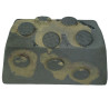 Anschweissstollen XAS100/42 WV: 100x67x42 mit grossen Bumpy Wolferine (~BA55)