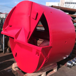 Bohreimer mit Räumerleiste ø 600 mm
