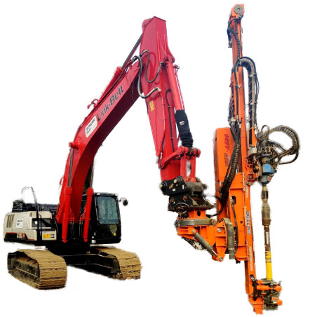 Anbaubohrlafette Marini MR-A500