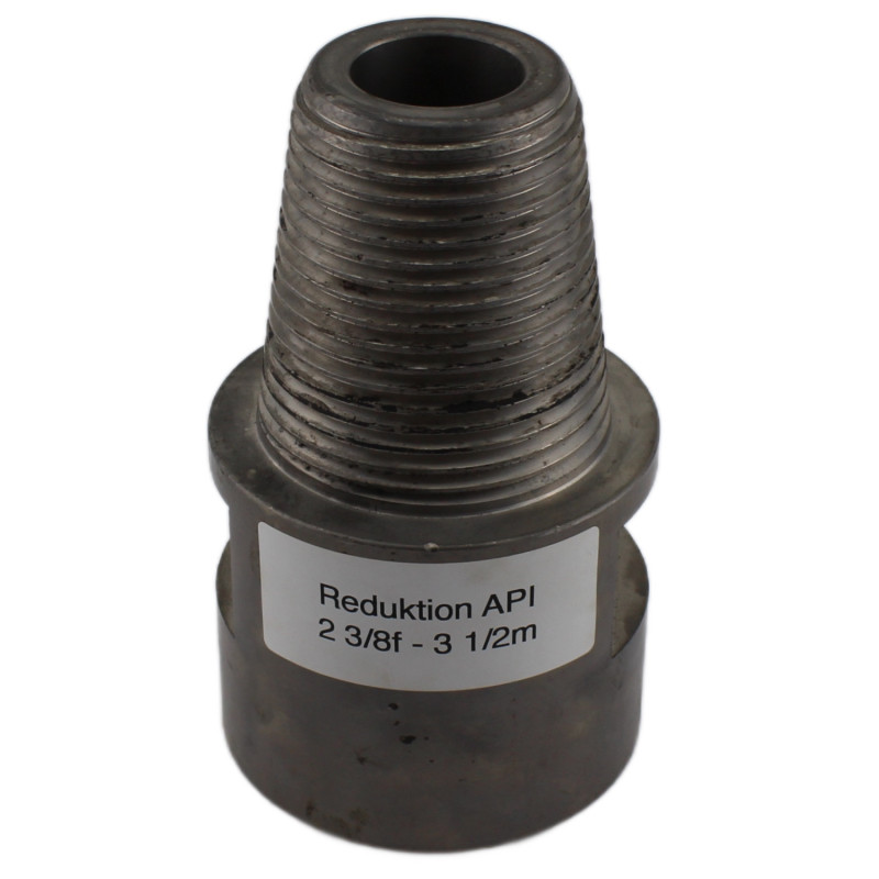 Reduktion F:2 3/8 API zu M:3 1/2 API
