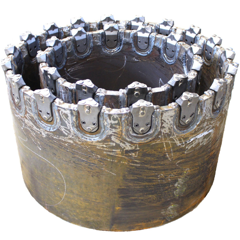 Schneidring ø 700 mm, L: 1 m inkl. Wechselstollenhalter